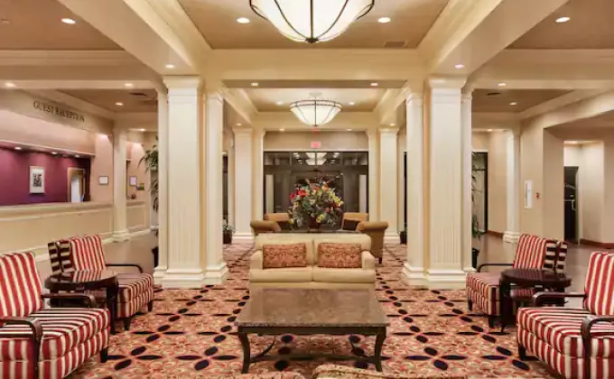 Hotel lobby